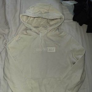 American Eagle Outfitters Off-white Mens Hoodie